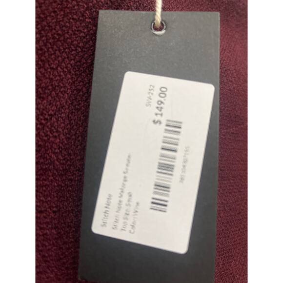 Stitch Note Merino Wool Melange Sweater Featherweight Men’s Small Classic Basic - Picture 6 of 7